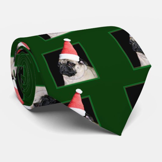 kersthond stropdas (Opgerold)