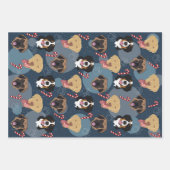 Kersthonden Inpakpapier Vel (Voorkant 2)