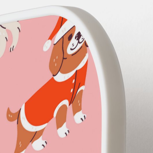 Kersthonden Lover Custom Pickleball Paddle (Links Detail)