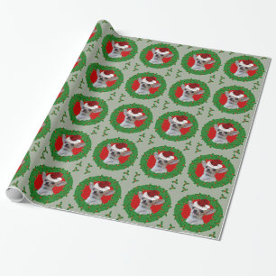 kersthondenpakpapier cadeaupapier