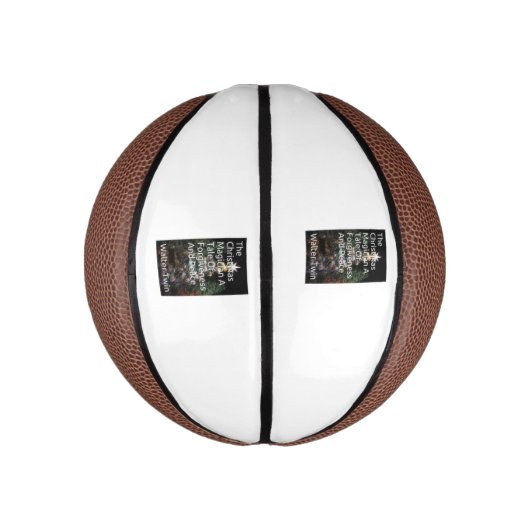 Kersthonkbal Basketbal (Verticaal)