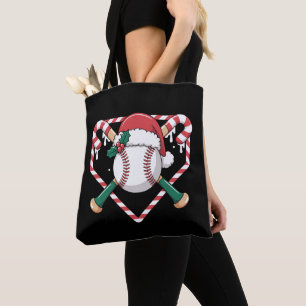 Kersthonkbal Candy Cane Knuppel Santa Hoed Xmas Draagtas