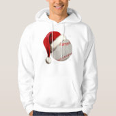 Kersthonkbal kerstbal Santa Hat Funny Hoodie (Voorkant)