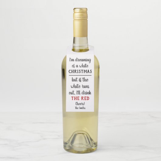 kerstHumor Labels (Op fles)