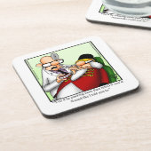 kerstHumor Onderzetter set (Linkerzijde)