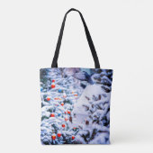 Kerstidylle superieur draagtas (Achterkant)