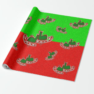 KerstijsSchaatsen - Cadeaupapier