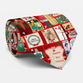 kerstillustraties feestdag stropdas (Opgerold)