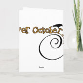 "kerstinkblot"-kaart feestdagen kaart (Achterkant)