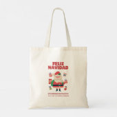 Kerstinkopen Tote Bag (Achterkant)