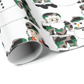 kerstinpakpapier, Camo Kerstmis Cadeaupapier (Rol Hoek)
