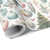 Kerstinpakpapier met kerstthema cadeaupapier (Rol Hoek)