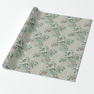  kerstinpakpapier van 70 jaar cadeaupapier