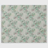  kerstinpakpapier van 70 jaar cadeaupapier (Vlak)