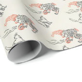 kerstinpakpapier van 70 jaar cadeaupapier (Rol Hoek)