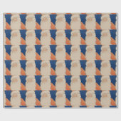 kerstinpakpapier van 70 jaar cadeaupapier (Vlak)