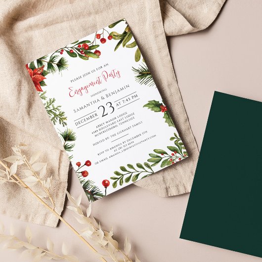 kerstinsluiting, Greenery Script Kaart
