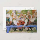 Kersti's verjaardag 1909 briefkaart (Voorkant / Achterkant)