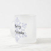 KerstJack Russell Terrier Matglas Koffiemok (Voorkant links)