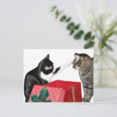 Kerstjaloezie Feestdagenkaart (Staand voorkant)