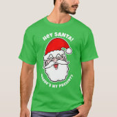 Kerstjokes T-Shirt (Voorkant)