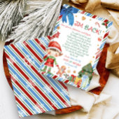 Kerstjongen Brief van Elf Briefkaart