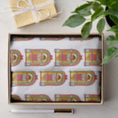 kerstjukebox tissuepapier (Geschenk)
