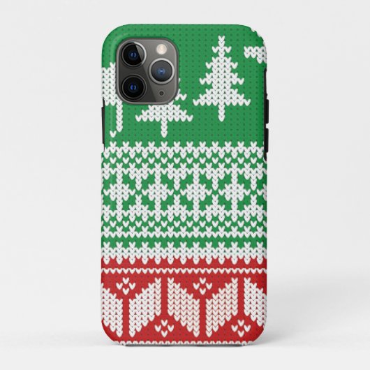 kerstjumperpatroon Case-Mate iPhone case (Achterkant)