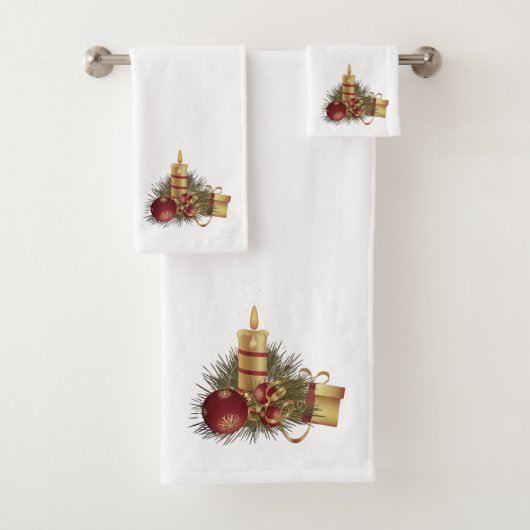 kerstkaarde bad handdoek (Insitu)