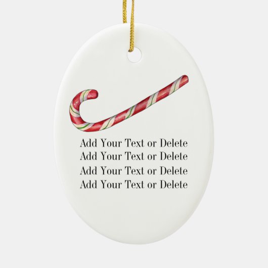 kerstkaarde Legend Keramisch Ornament (Achterkant)