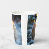 kerstkaarde papieren bekers (Links)