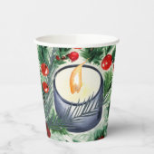 kerstkaarde papieren bekers (Links)