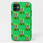 kerstkaarsen Case-Mate iPhone case (Achterkant)