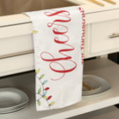 kerstkaarsen Colorful String Lights Theedoek