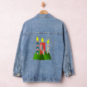 kerstkaarsen denim jacket (Hangar)