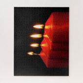 kerstkaarsje Advent Wreath Legpuzzel (Verticaal)