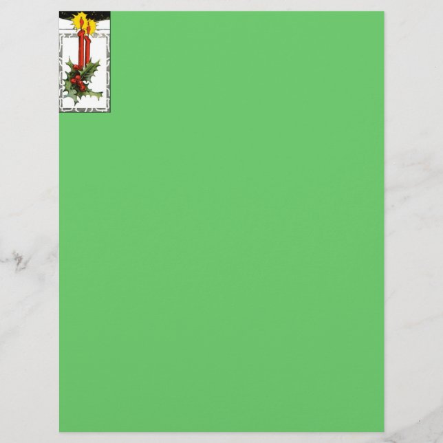 kerstkaarskopje (Voorkant)