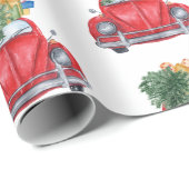 kerstkaarspatroon cadeaupapier (Rol Hoek)