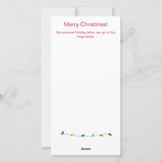 Kerstkaart (Achterkant)