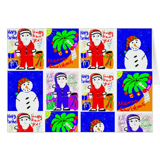 kerstkaart (Voorkant Horizontaal)