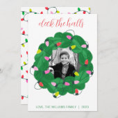 kerstkaart (Voorkant / Achterkant)