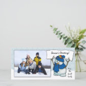 Kerstkaart (Staand voorkant)