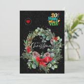 Kerstkaart (Staand voorkant)