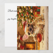 Kerstkaart (Voorkant / Achterkant)