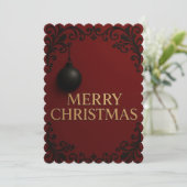 Kerstkaart (Staand voorkant)
