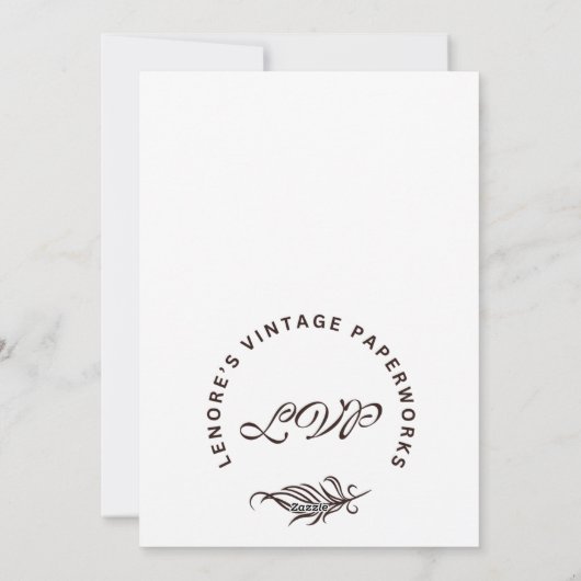 kerstkaart (Achterkant)