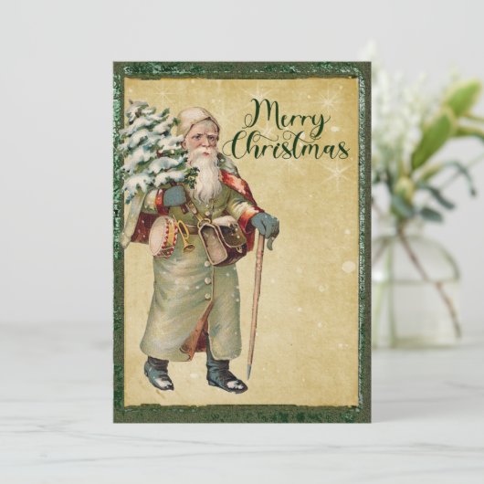 kerstkaart (Staand voorkant)