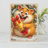 Kerstkaart (Staand voorkant)