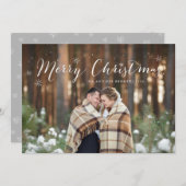 kerstkaart (Voorkant / Achterkant)