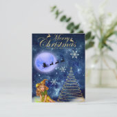 kerstkaart (Staand voorkant)